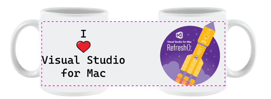 visual studio keyboard overlay sticker for mac